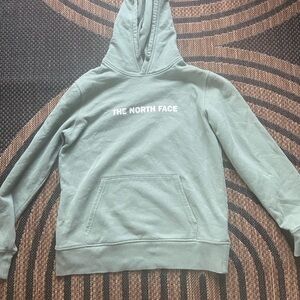 The North Face small blue hoodie